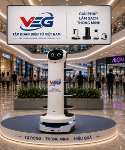 BellaBot — Robot phục vụ kiểu mèo cho nhà hàng hiện đại