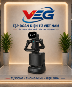 PUDU FlashBot Arm – Robot Dịch Vụ AI Bán Hình Người Thông Minh Thế Hệ Mới