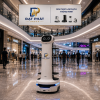 BellaBot — Robot phục vụ kiểu mèo cho nhà hàng hiện đại
