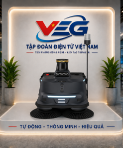 PUDU MT1 MAX – Robot Quét Rác Công Nghiệp AI 3D Thông Minh Cho Không Gian Lớn