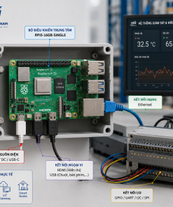 RPI5-16GB-SINGLE – Raspberry Pi 5 16GB Hiệu Năng Cao Cho AI, Embedded & Edge Computing