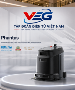 Gausium Phantas Extra – Robot chà sàn tự động thương mại đa năng